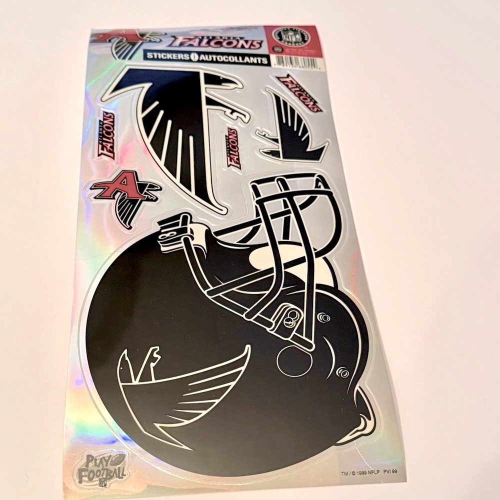 Atlanta Falcons  Auto Sticker Sheet
